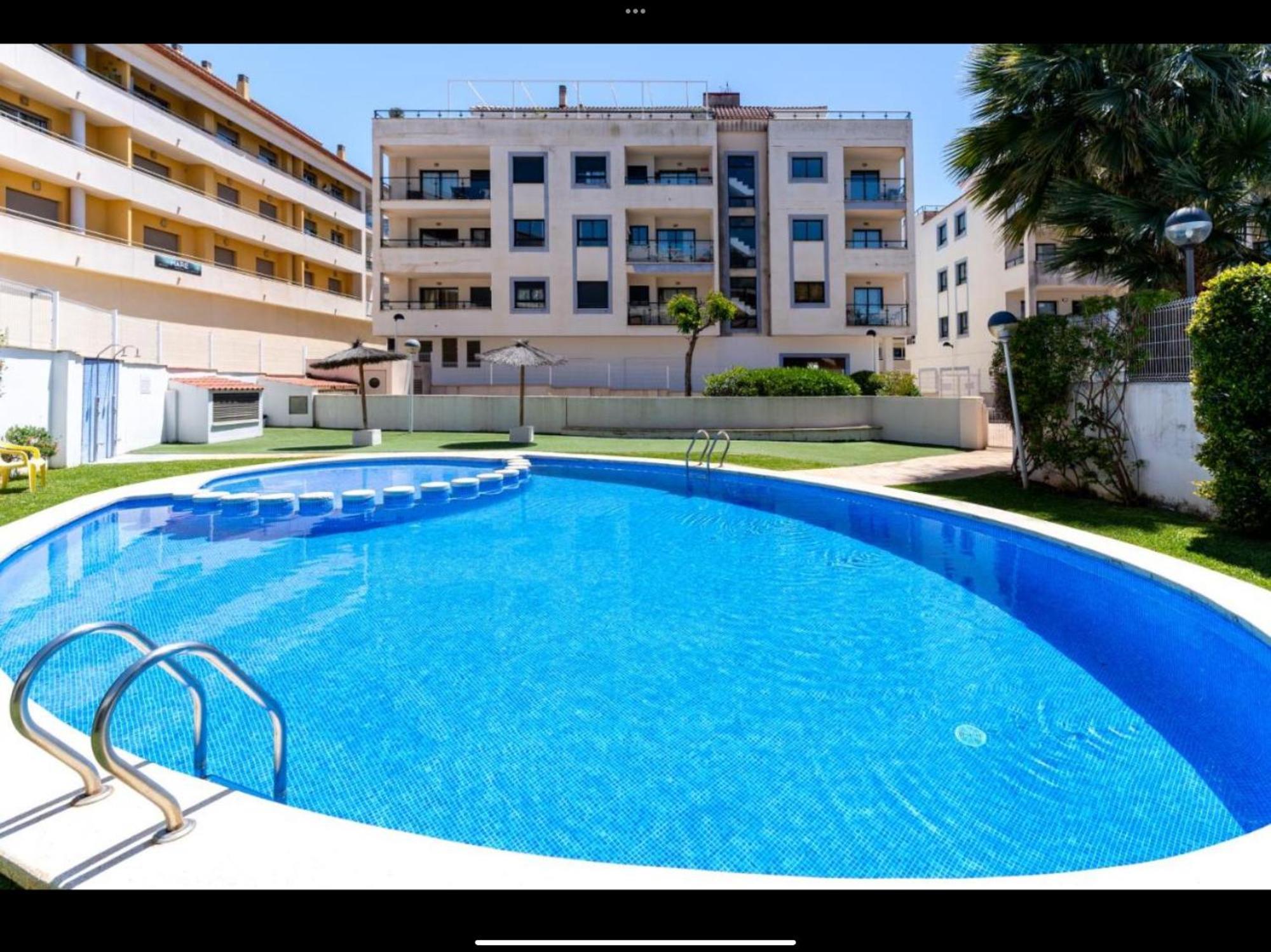 Stadscentrum Moraira Appartement El Sol De Moraira Met Zwembad Exterior photo